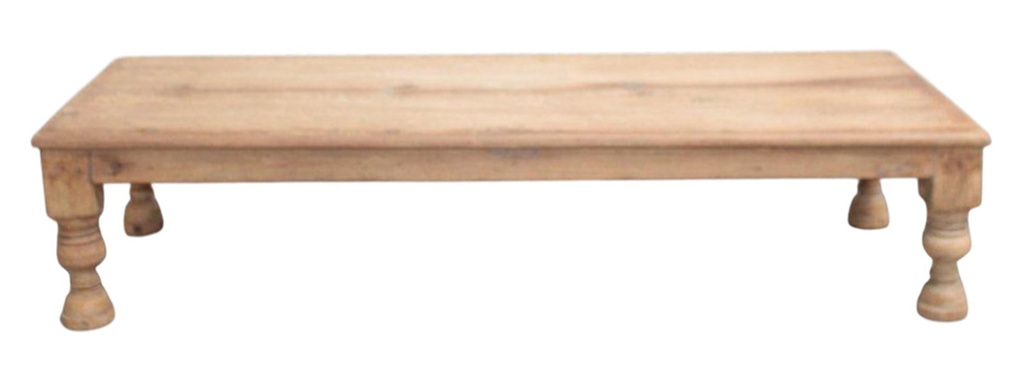 Table basse en teck ancien