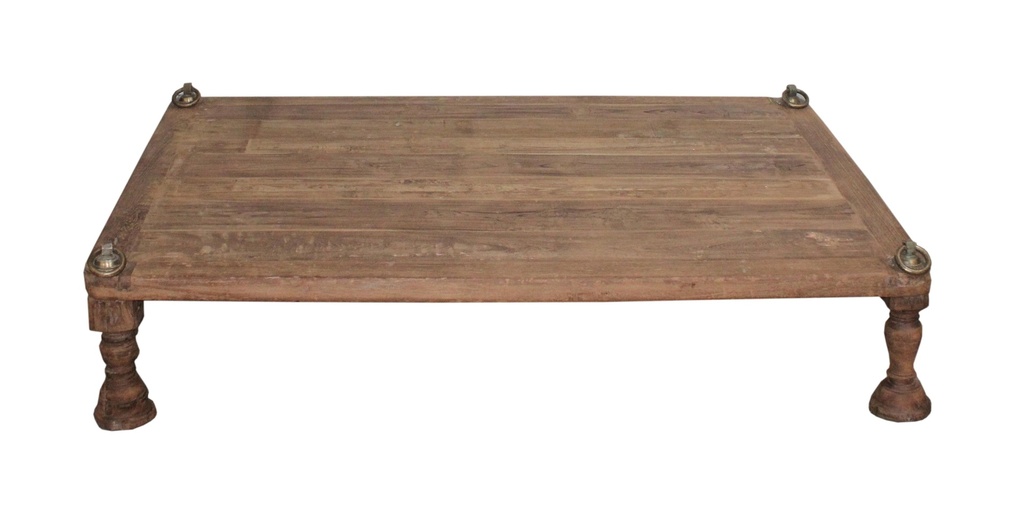 Table basse en teck ancien