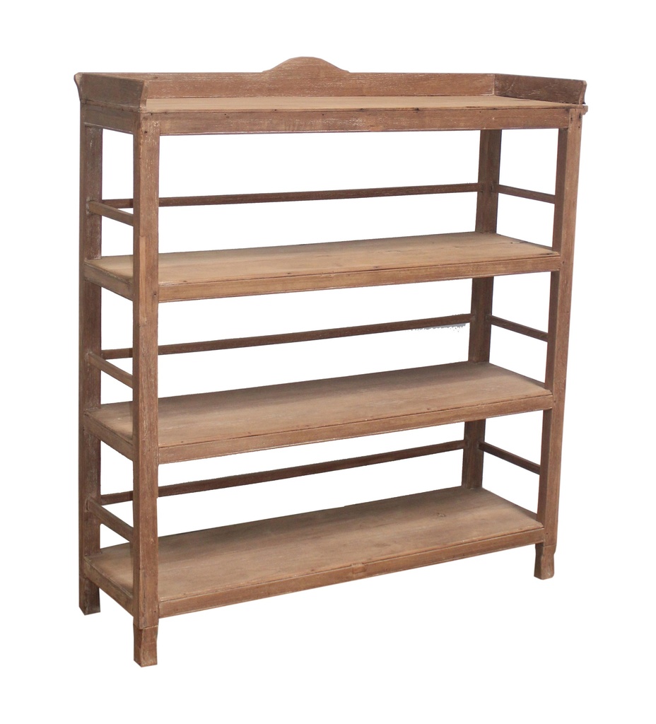 Etagère 4 plateaux en teck ancien