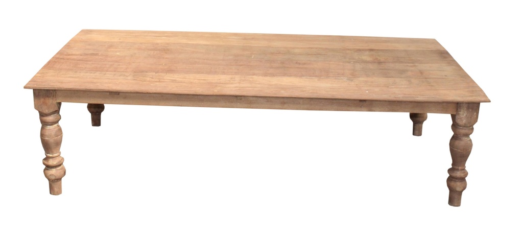 Table basse en teck ancien