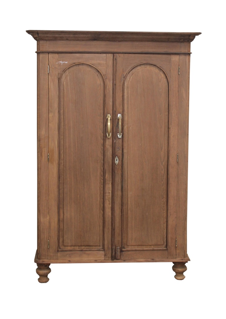 Armoire 2 portes en teck ancien