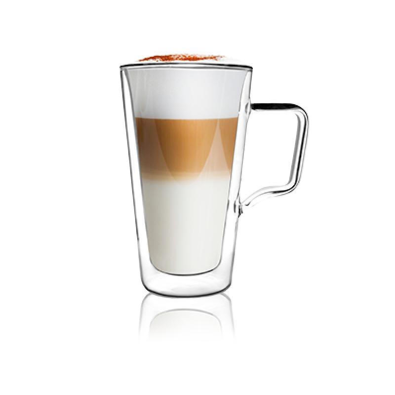 Set 2 Mugs Diva 35cl en verre double paroi