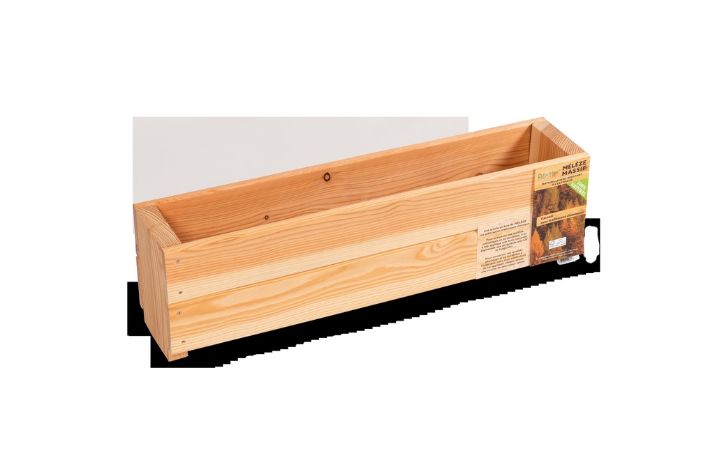 Jardinière primevère mélèze huilé 70