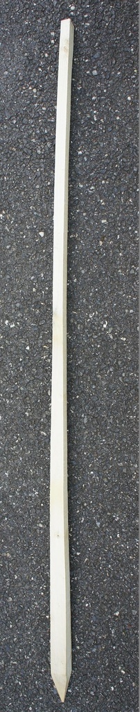 Tuteur châtaignier écorcé épointé 1m50