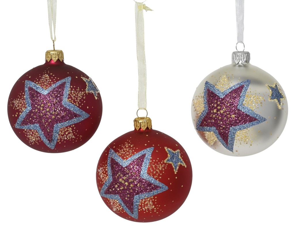 Boule Etoiles 80mm