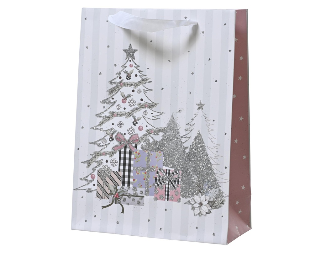 Sac cadeaux Sapin blanc