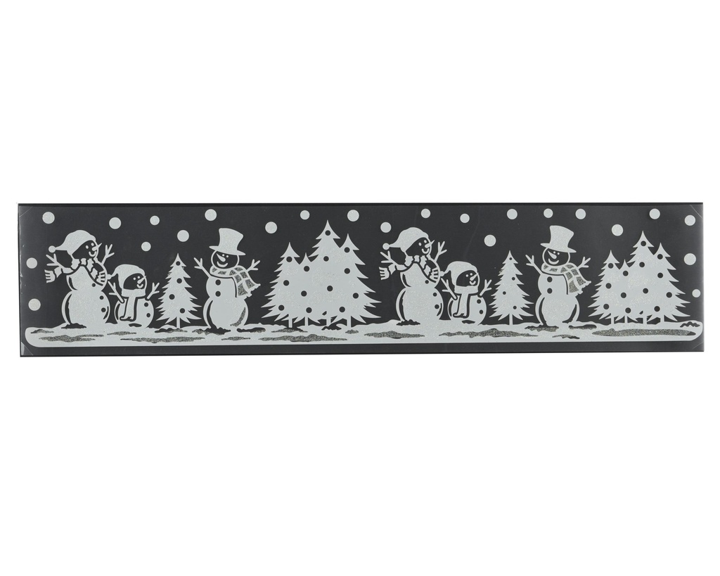 Décoration de Noël pour fenêtre électrostatique