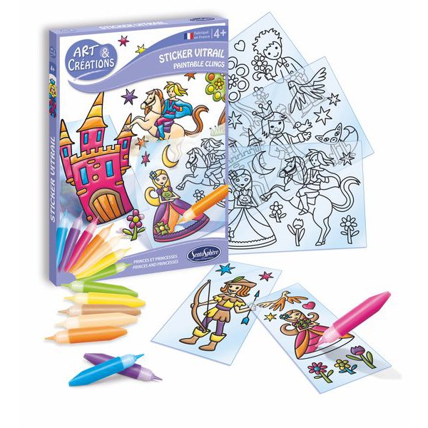 A&C Sticker Vitrail Petits Princes