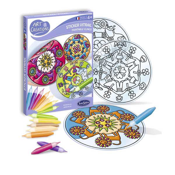 A&C Stickers Mandalas Vitrail