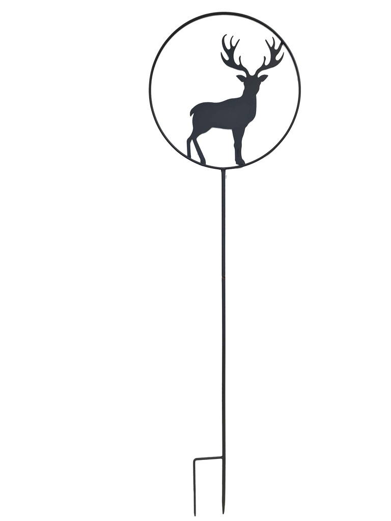 Déco de jardin à piquer Cerf 35 x 122,5 cm 