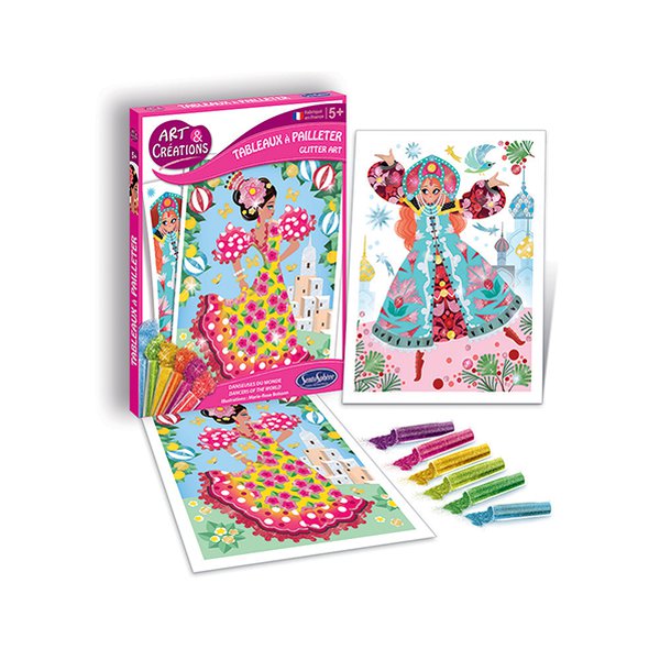 A&C Tableaux A Pailleter - Danseuses Du Monde