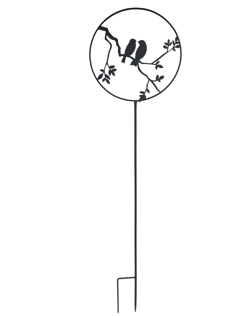 Déco de jardin à piquer Oiseaux 35 x 122,5 cm 