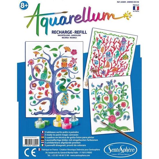 Aquarellum gm recharge arbre de vie