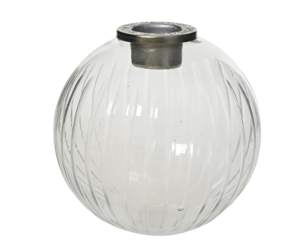 Bougeoir Boule en verre