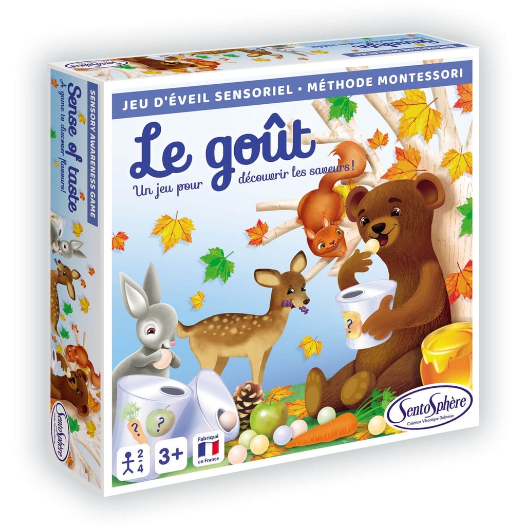 Jeu D'Eveil Sensoriel - Le Gout