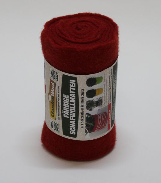 Natte de protection hivernale couleur rouge