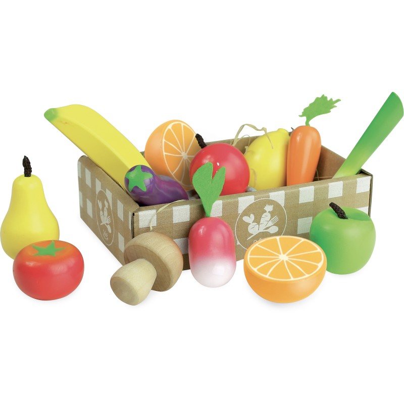 Set de fruits et légumes Jour de Marché