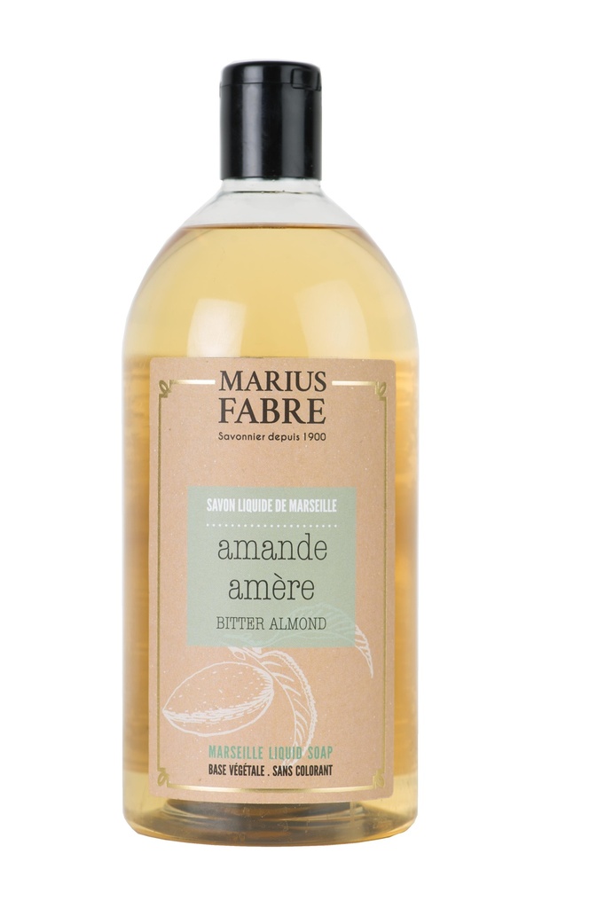 Savon liquide de Marseille 1l amande amere BIEN ETRE