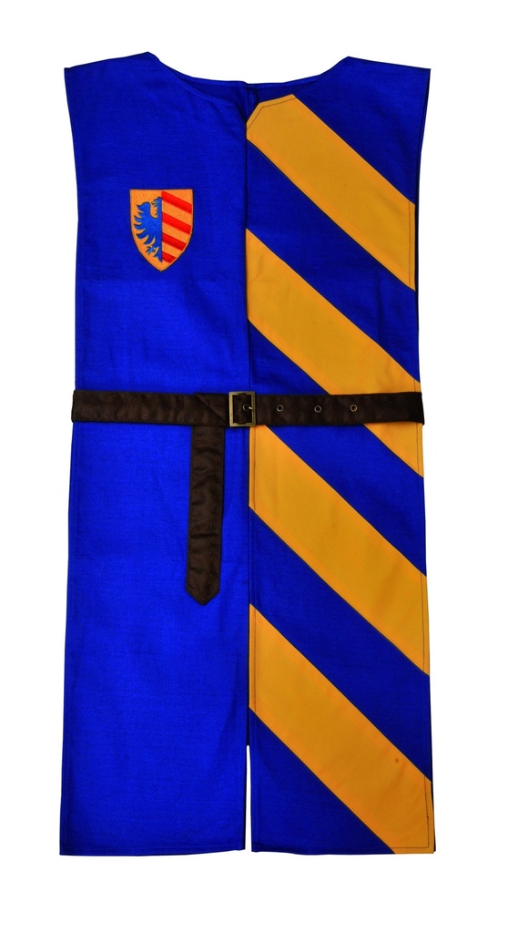 Tunique Lancelot bleue/jaune