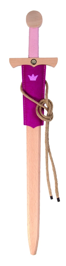 Set Epée Fourreau Princess, feutrine