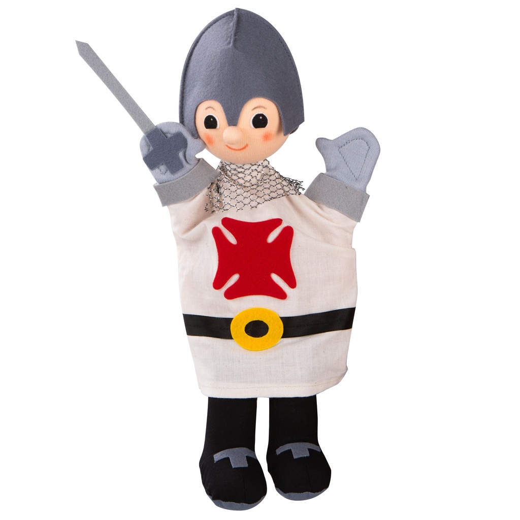 KNIGHT 32CM. HAND PUPPET