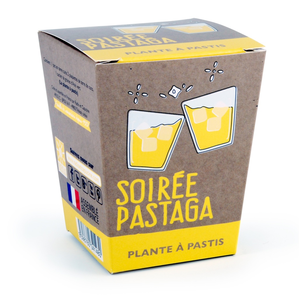 Kit message Soiré Pastaga - Anis