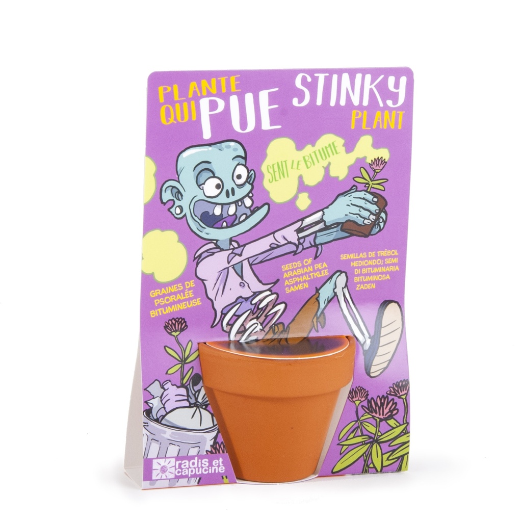 Carte nature Zombie - Plante qui pue
