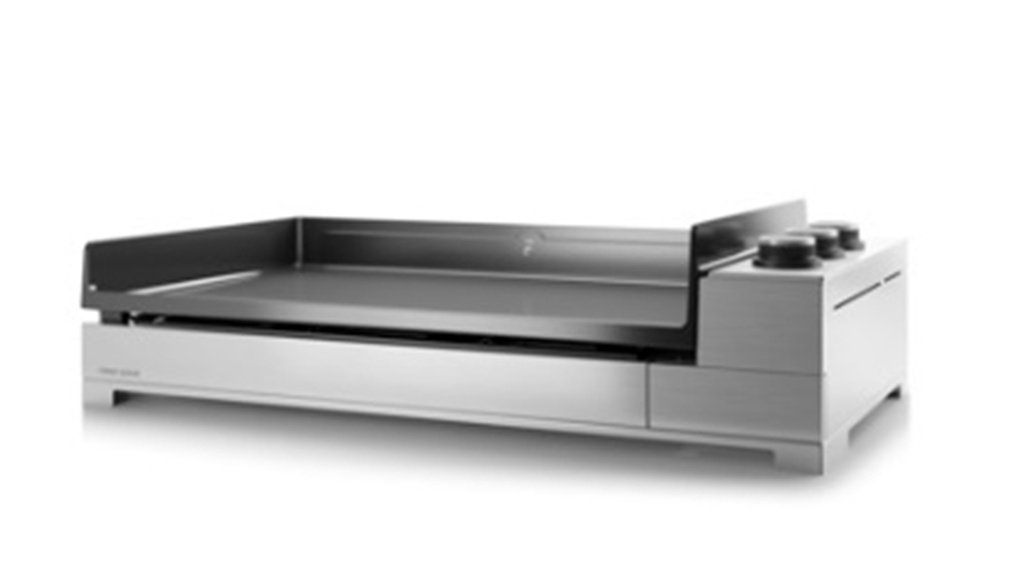 Grill a gaz plancha PREMIUM GAZ 75 chassis inox