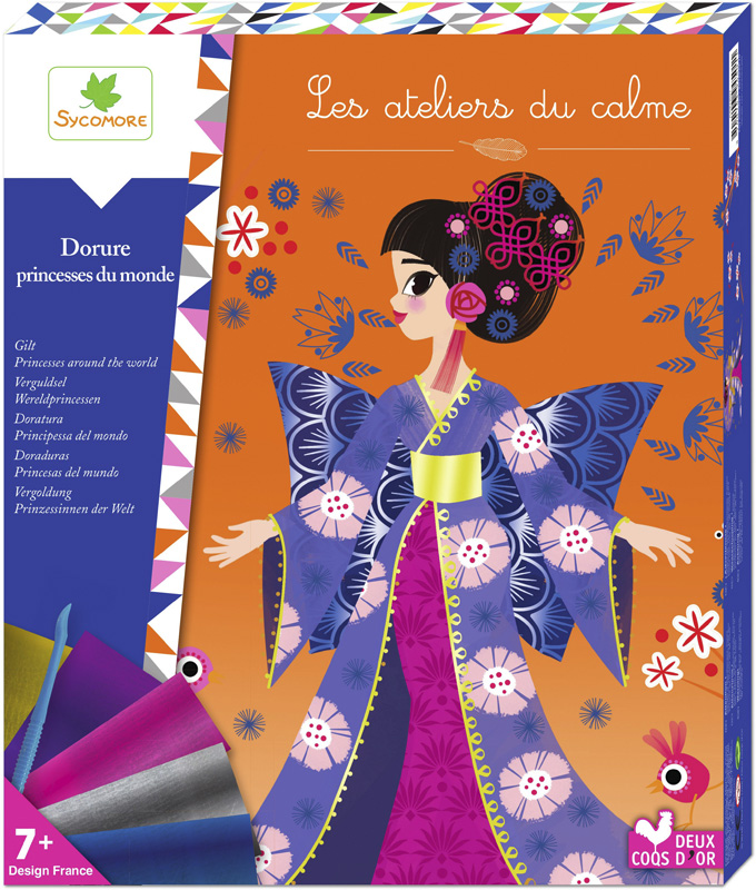 Ateliers du calme - dorure princesses du monde