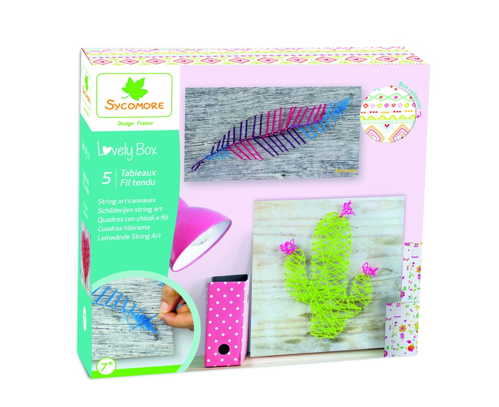 Lovely Box Gm - 5 Tableaux Fil Tendu