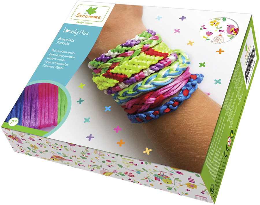 Lovely box pm - bijoux tressés