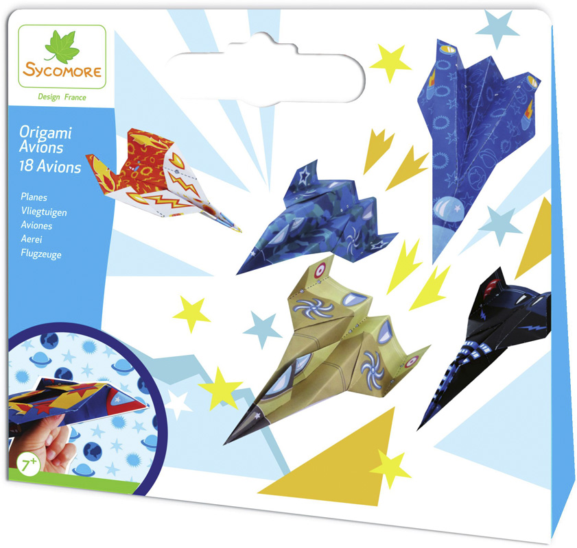 Pochette - 18 origami avions