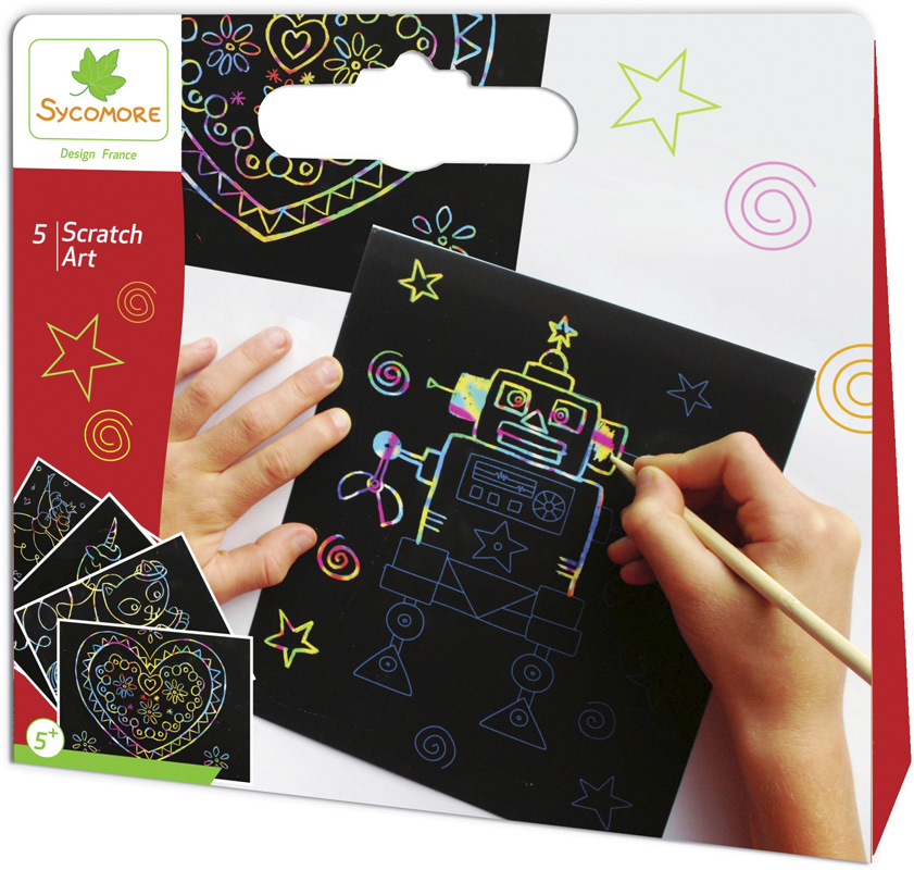 Pochette - scratch art