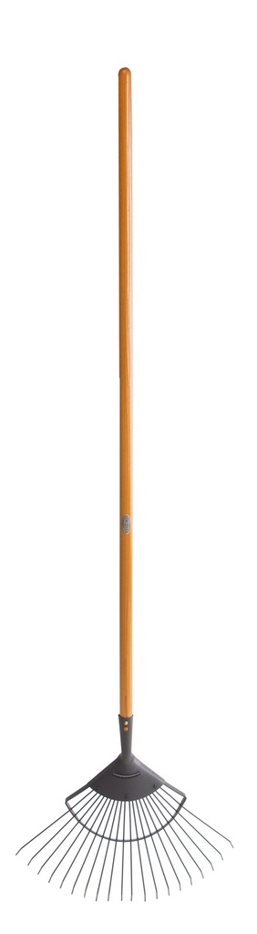 Balai à gazon fil rond 20 dts renforcé emmanché 140 cm.