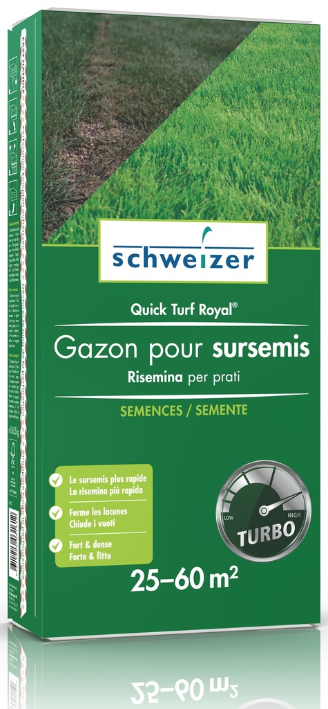 Gazon Quick Turf Royal 625g