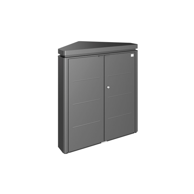 CornerBoard argent-met. 117 x 76 x 127 cm