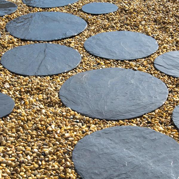 Pas Japonais Ardoise Naturelle 30Cm U