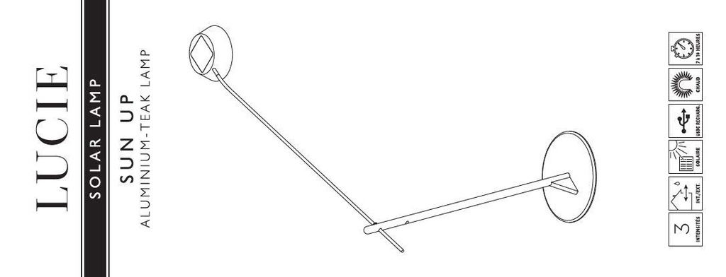 Lampe Solaire SUN UP