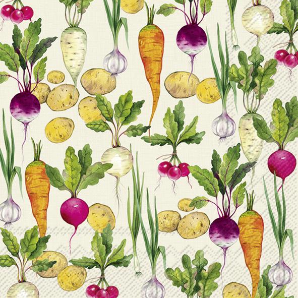 Serviettes Lunch Mixed Vegetables