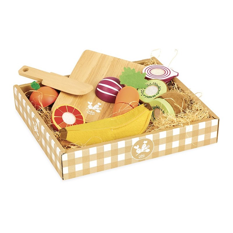 Fruits et légumes à découper Jour de marché