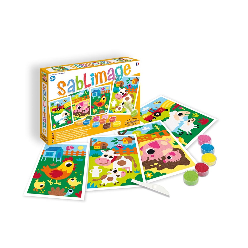 Sablimage Animaux De La Ferme 