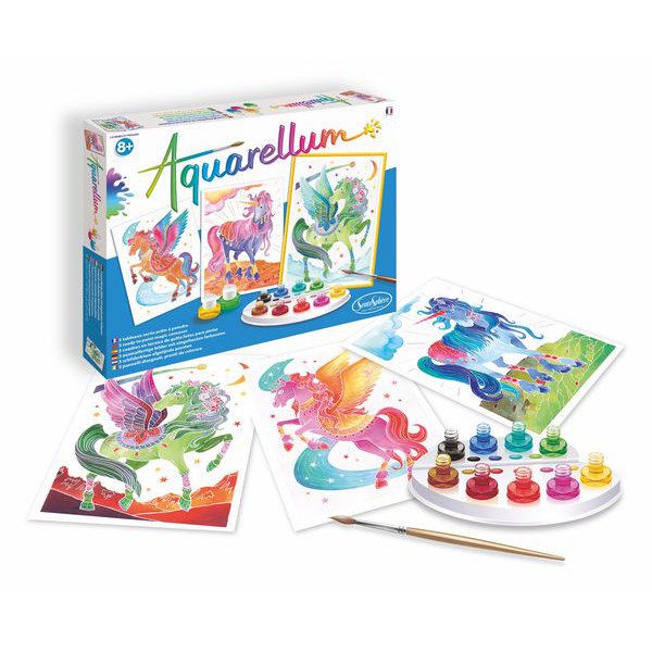 Aquarellum Gm 3T Licornes Et Pegases 