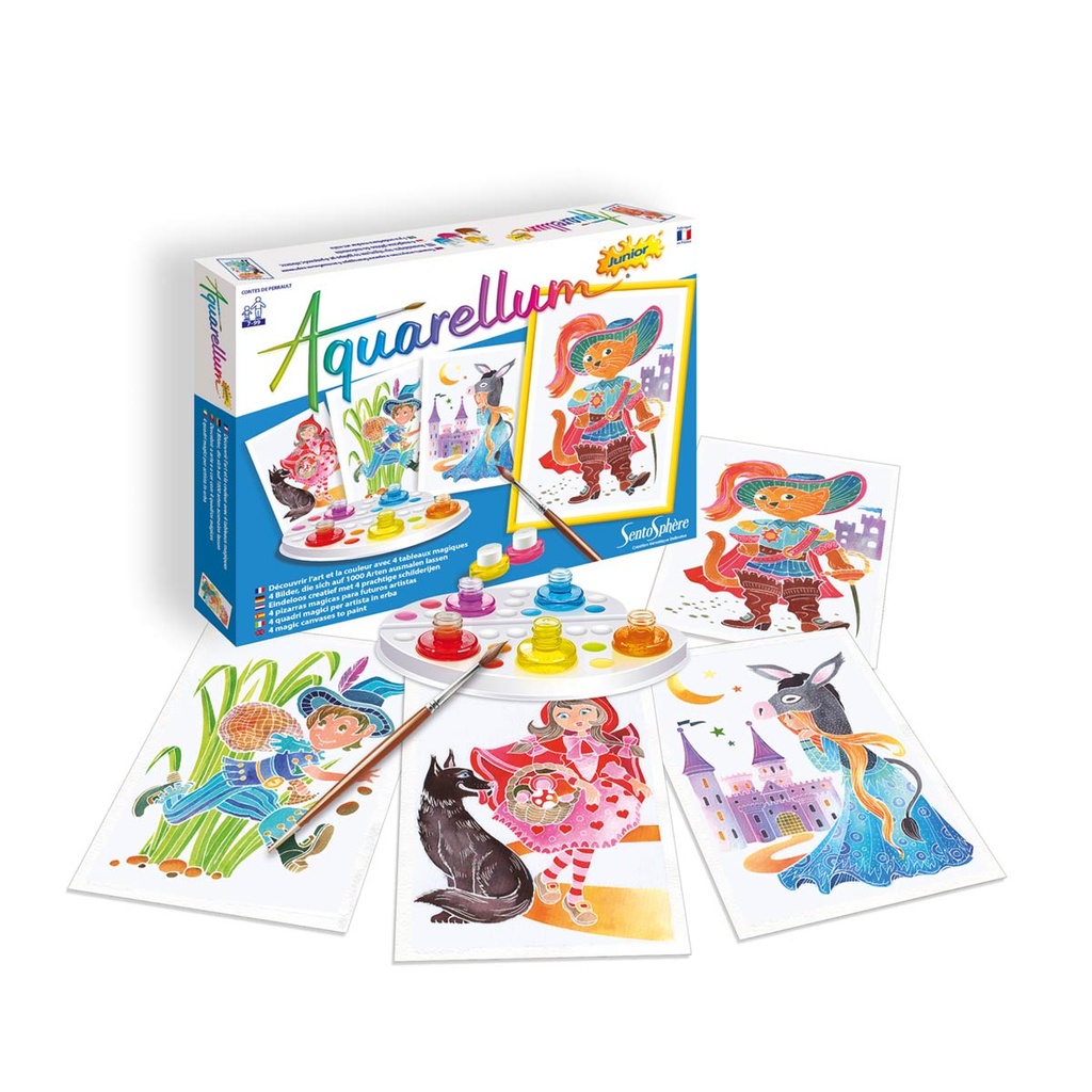 AQUARELLUM JUNIOR 4T CONTES DE PERRAULT