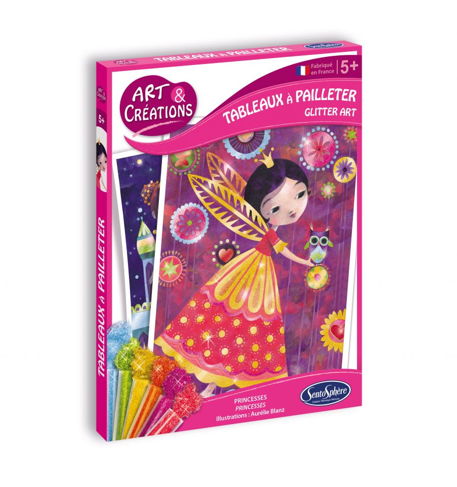 A&C 4 TABLEAUX A PAILLETER PRINCESSES