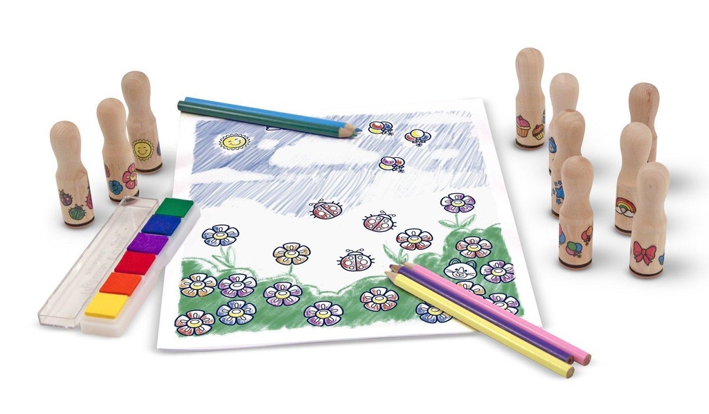 Coffret Luxe Tampons Bois 16Pcs 