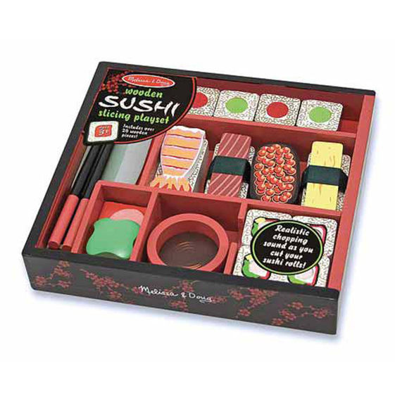 Coffret Sushi En Bois 24Pcs 
