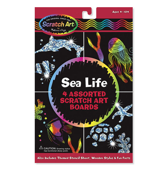 Scratch Art - Pochette - Vie Marine