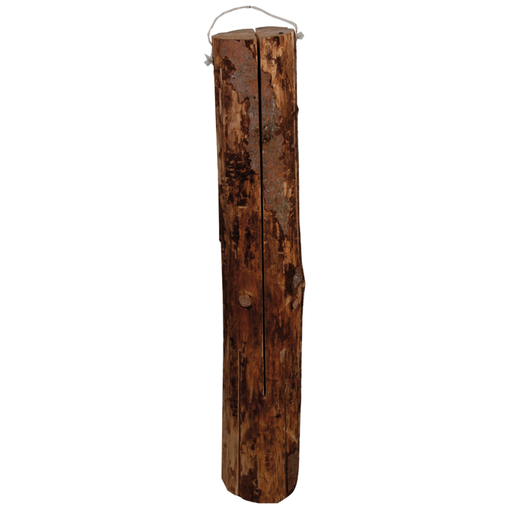 Flambeau Suédois 100cm ø15-25cm