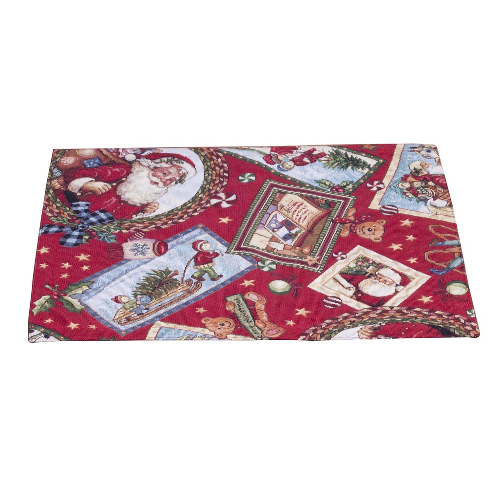 Set de table Wishes rojo