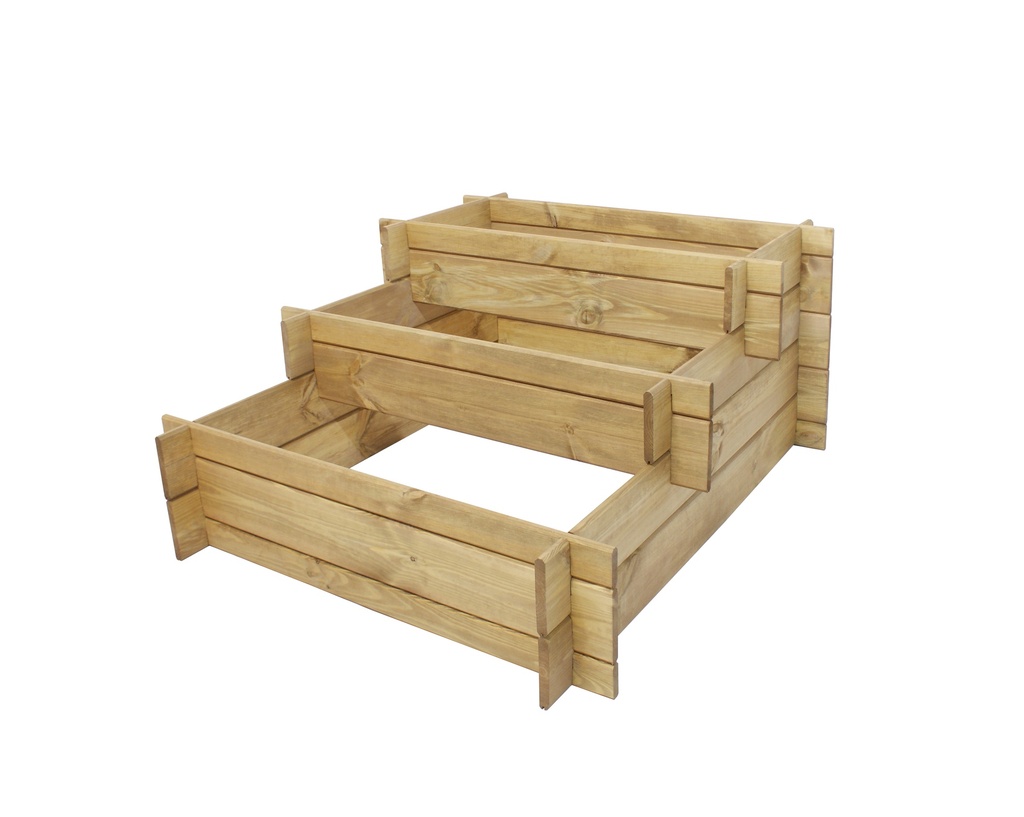 Carré potager Escalier OAK